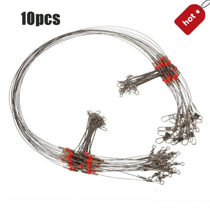 10 Pack Fishing Wire Trace