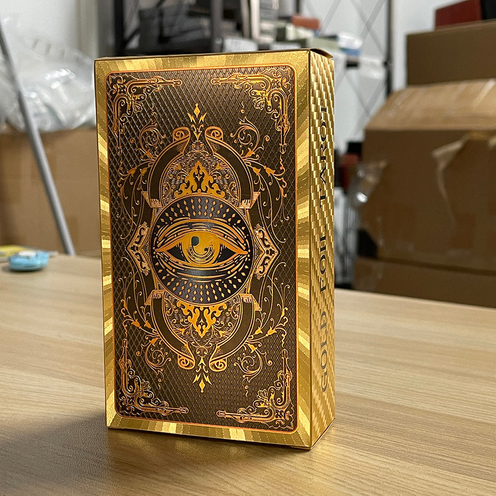 Golden Foil Tarot Deck